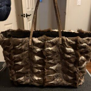 Fendi Vintage Fur Tote